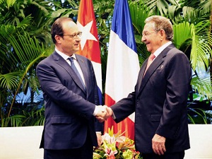 raul recibe hollande
