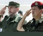 Chavez y Fidel