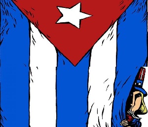 cartel EEUU Cuba